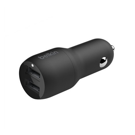 Belkin | BOOST CHARGE | Dual USB-A Car Charger 24W + USB-A to Lightning Cable - 4
